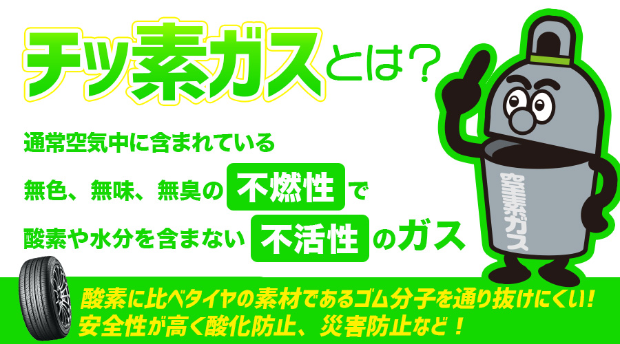 窒素ガスとは？メリット 意味