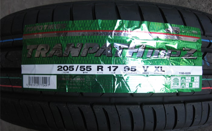 トランパスmpz205/55R17