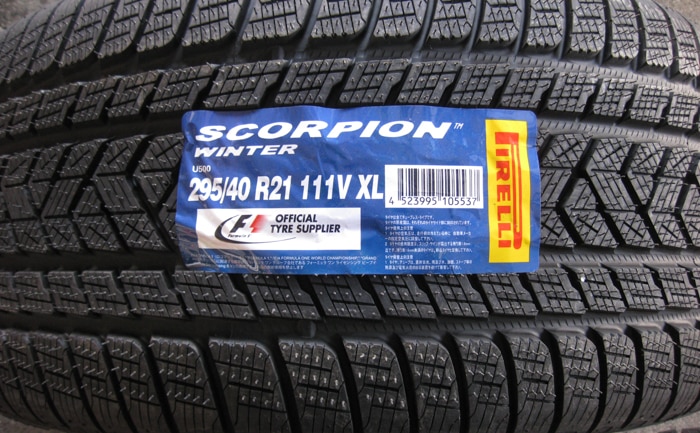 4本 スノータイヤ 295 35R21 107V XL ピレリ スコーピオン ウィンター MO メルセデス承認 SCORPION WINTER - 2