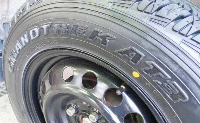 ダンロップ　グラントレックAT3 175/80R15