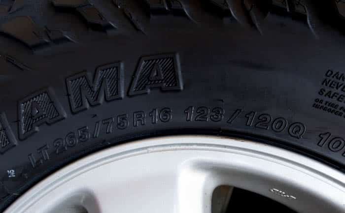 G003 M/T 265/75R16