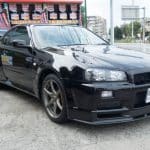 R34 GT-R タイヤ交換 川越