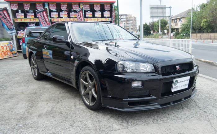 R34スカイラインgt Rにおすすめ ブリヂストンのpotenza S001を装着しました 245 40r18 タイヤ ホイール販売 交換 相広タイヤ商会 埼玉県川越市