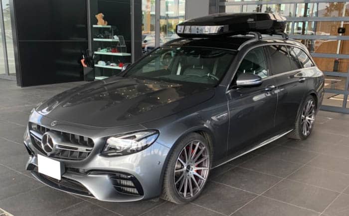 メルセデスAMG E63 S 4MATIC タイヤ交換