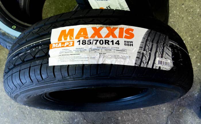 VOLVOにオススメ！MAXXIS MA-P3を装着しました【185/70R14】