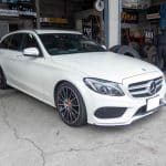 ベンツ C250 タイヤ交換