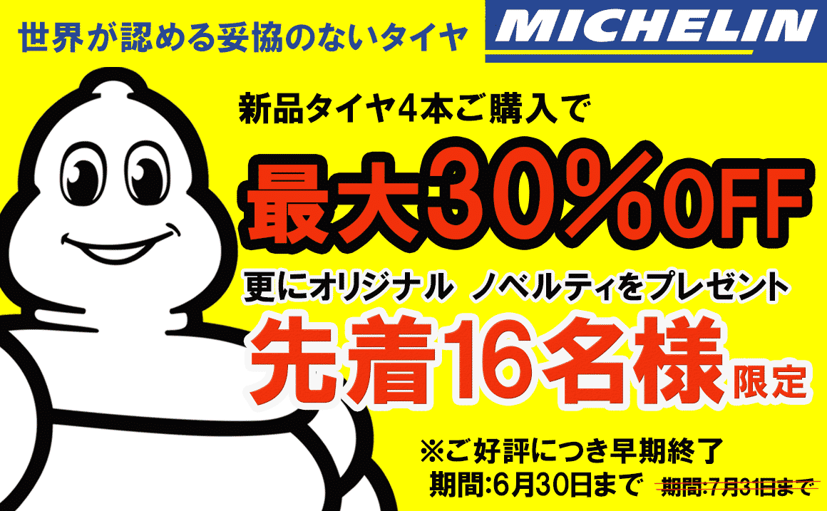 ミシュラン タイヤ交換 安い タイヤガーデン 川越