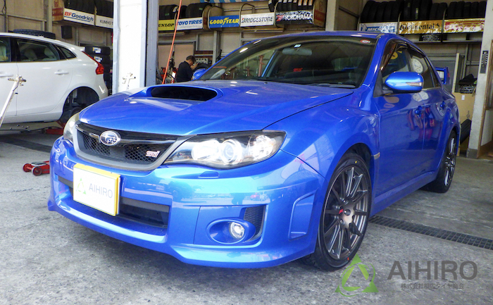 WRXSTI タイヤ交換 タイヤガーデン川越