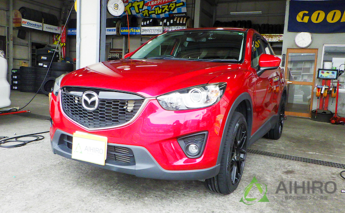 CX-5 タイヤ交換 クムホ