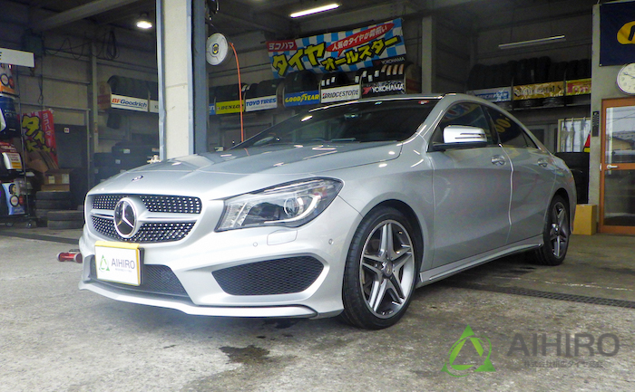 メルセデスベンツ CLA180 タイヤ交換