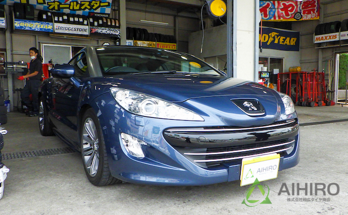 プジョー RCZ タイヤ交換