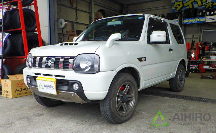 ジムニーにおすすめ トーヨータイヤのオープンカントリーr Tを装着しました 185 85r16 埼玉県川越市タイヤ交換 ホイール販売店