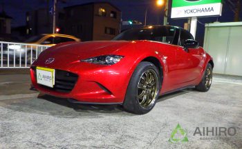 ロードスターにおすすめ！ワークのエモーションZR10を装着しました[15インチ 6.5J インセット38]