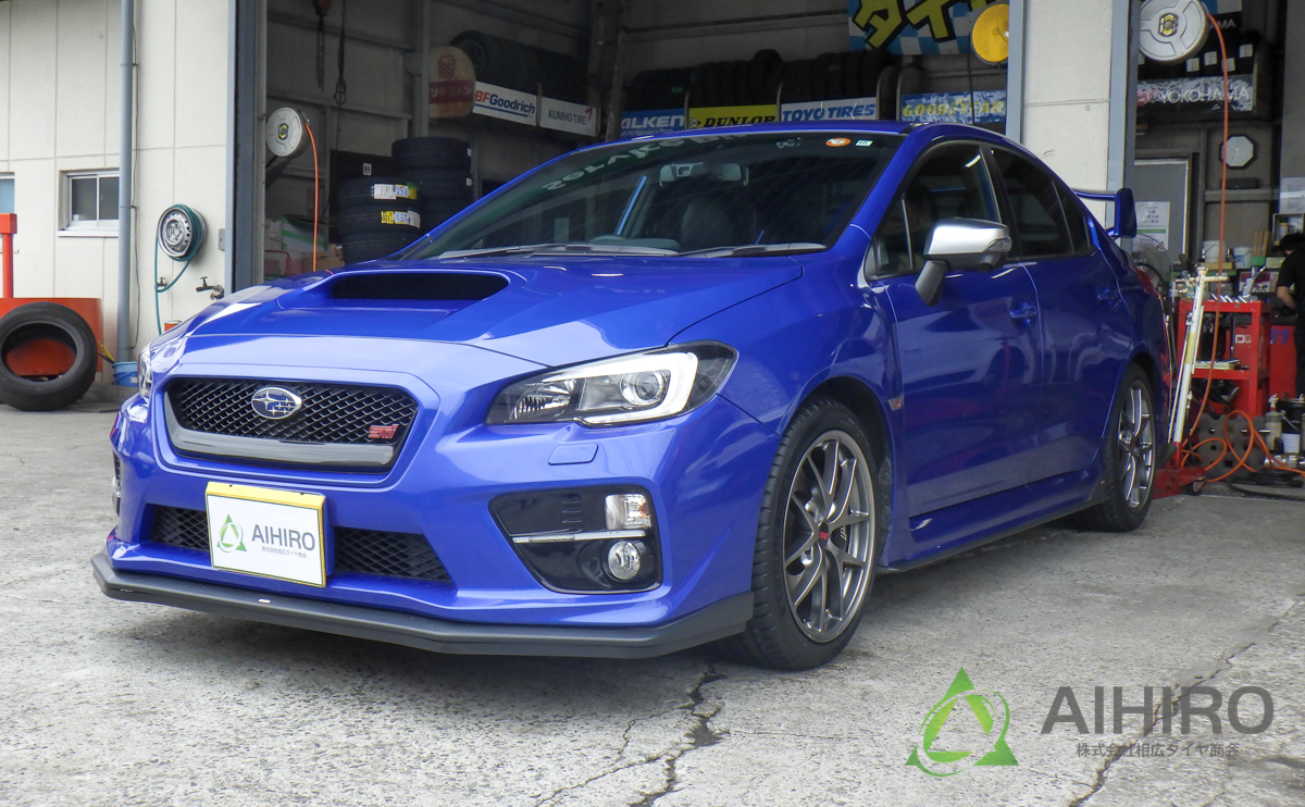 WRX STi タイヤ交換