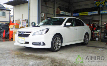 日産リーフにヨコハマタイヤのADVAN FLEVA（アドバンフレバ）V701を