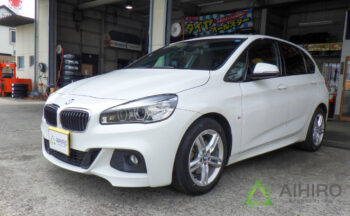 BMW 218dにおすすめ！ダンロップのビューロ VE304を装着しました[205/55R17]