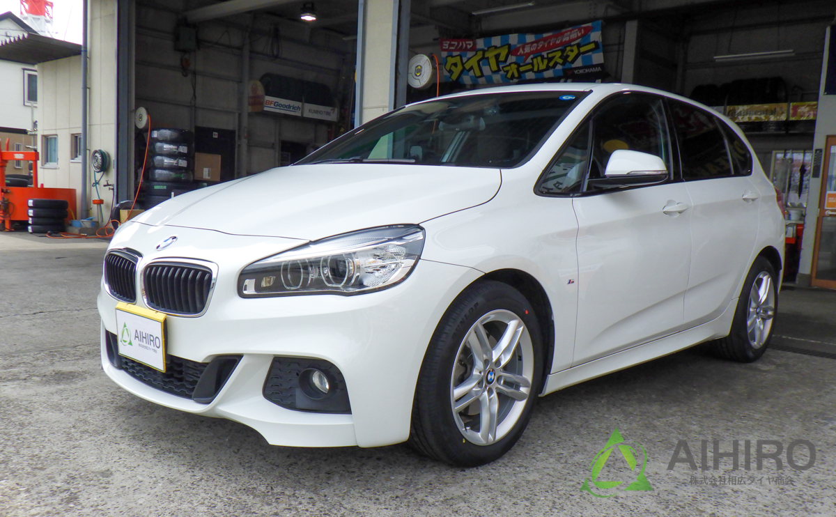 BMW 218d タイヤ交換