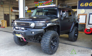 トヨタ FJクルーザーにおすすめ！ニットーのマッドグラップラーを装着しました[37×13.50R20]