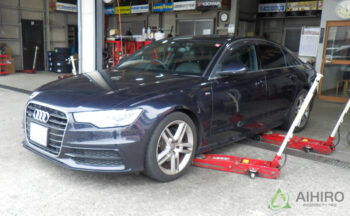 アウディ A6におすすめ！ヨコハマタイヤのADVAN sport V107を装着しました[255/40ZR19]