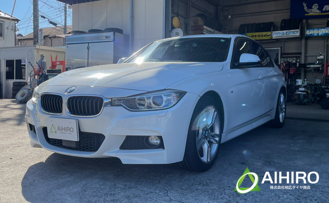 BMW 320d タイヤ交換