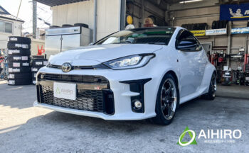 GRヤリスにおすすめ！ヨコハマのアドバンレーシングGT ビヨンドとヨコハマタイヤのアドバンネオバ AD09を装着しました[235/40R18]