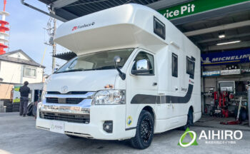 ハイエース キャンピングにおすすめ！LX-MODEのLXCPforTOYOTAHIACEとミシュランのクロスクライメートキャンピングを装着しました[215/70R15CP]