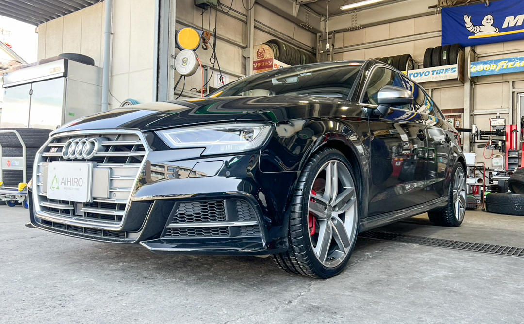 アウディ S3 タイヤ交換