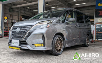 日産セレナにおすすめ！トーヨータイヤのオープンカントリー H/T Ⅱを装着しました[205/55R17]
